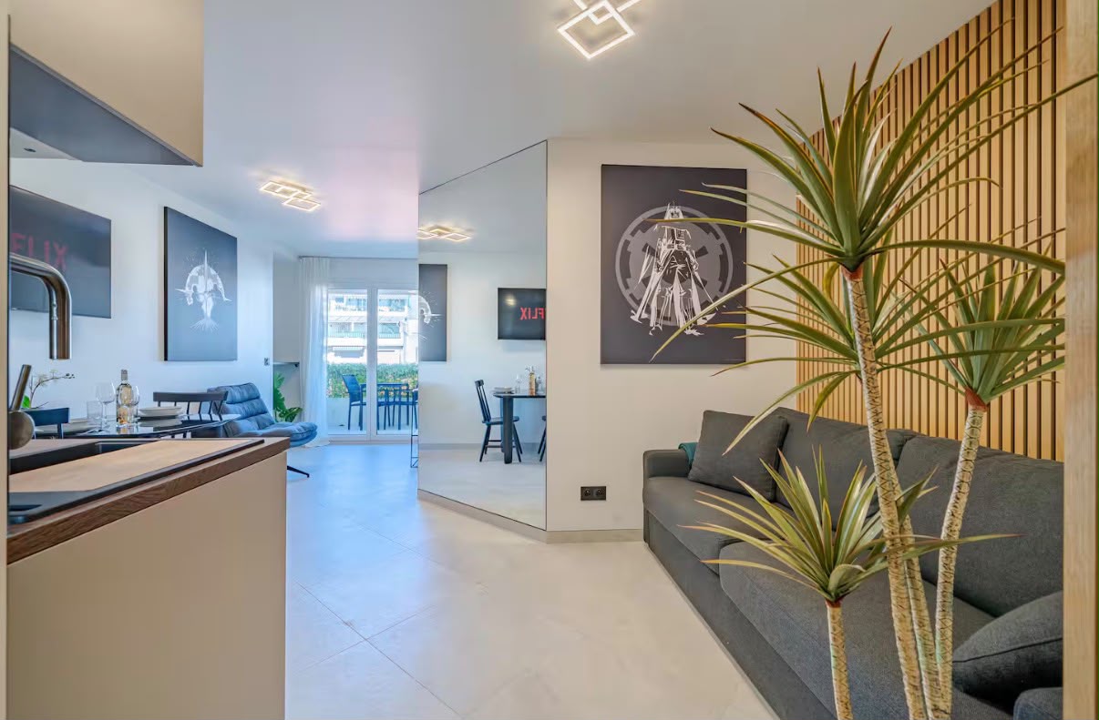 Appartement rénové avec terrasse dans le quartier des Baumettes à Nice